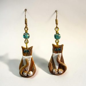 Cat Earrings-12